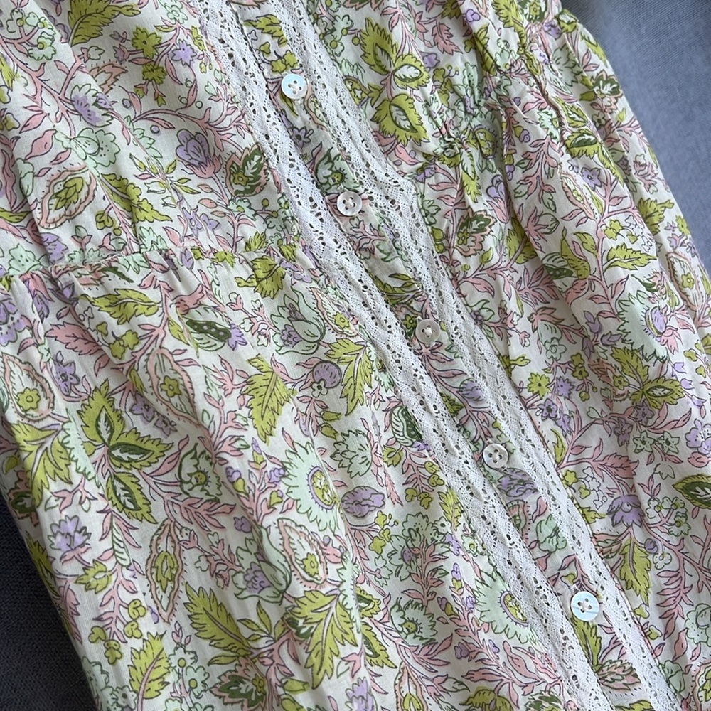 ANTHRO LOVE THE LABEL Josepha Babydoll dress M - Picture 10 of 17
